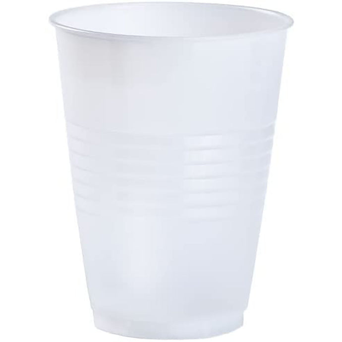 Translucent Plastic Cup 18 oz Cups Party Dimensions