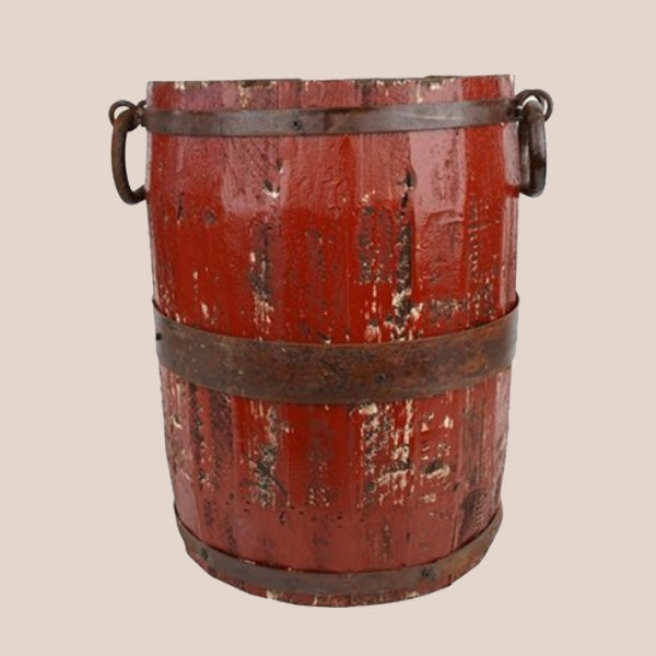 Load image into Gallery viewer, Huge Handmade Spanish Pine Wooden Bucket, Choose Your Color Whats trending CIMA
