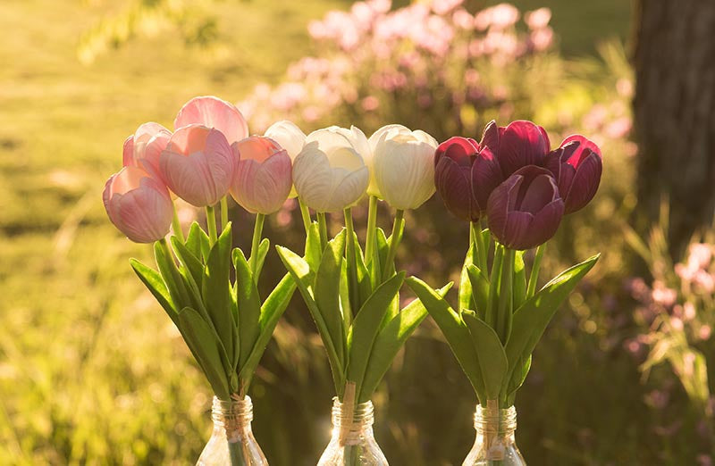 Load image into Gallery viewer, Lifelike Tulip Bouquet, Pick Your Color! General DCI
