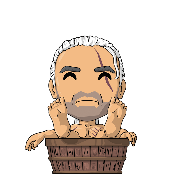 Bathtub Geralt The Witcher Youtooz Collectibles