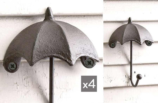 Umbrella Wall Hook, Set of 4 General CT