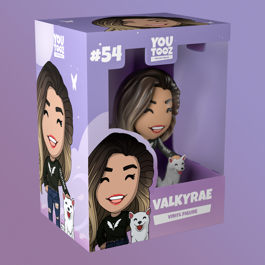 Valkyrae Packaging (Signed) Gaming Youtooz | Exclusive Collectibles