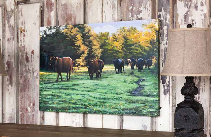 St. Joseph's Cow Pasture Canvas Wall Art General PHC