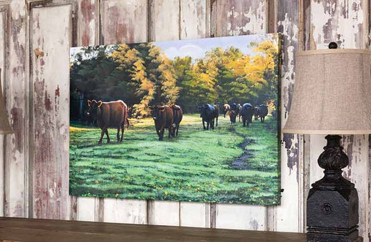 St. Joseph's Cow Pasture Canvas Wall Art General PHC