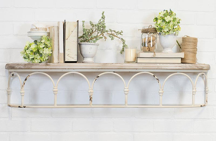 *HUGE* Delicate Metal Detailed Shelf General VIP