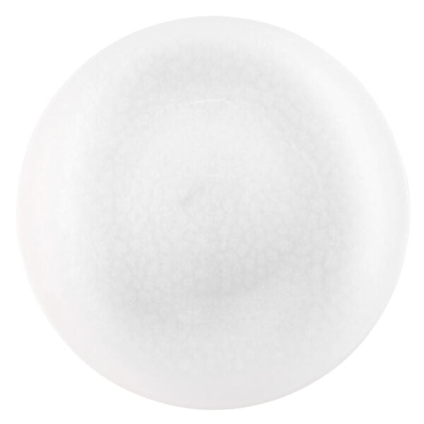 White Transparent Hammered 13″ Round Plastic Charger Plate - 4 Pack Charger Plate PROstorez