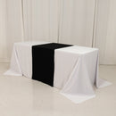 Wide Premium Polyester 24"x72" Table Runner Black - Sublimation Printable Banner PROstorez