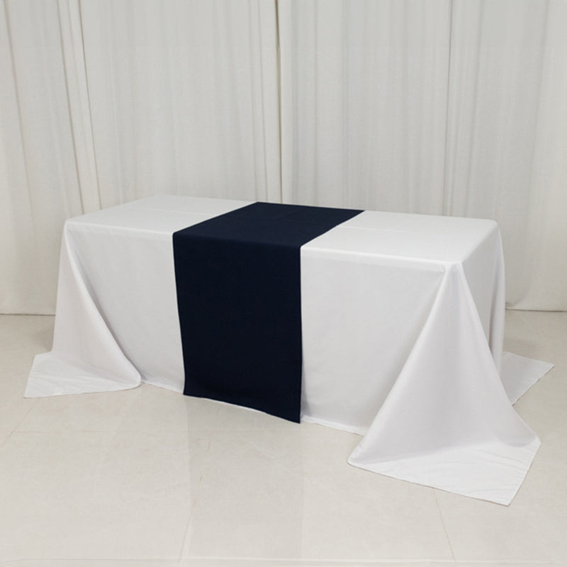 Wide Premium Polyester 24"x72" Table Runner Navy Blue - Sublimation Printable Banner PROstorez