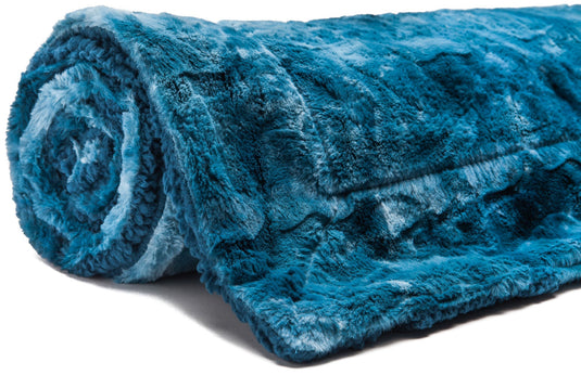 Wolf Faux Fur Throw Blanket