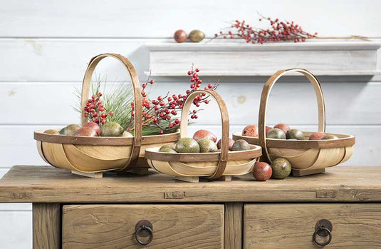 Chipwood Apple Baskets Set of 3 General WG