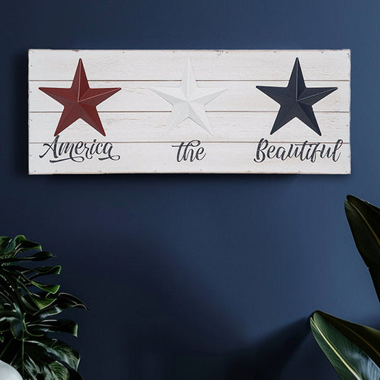 Patriotic Americana Barn Star Wall Decor General TP