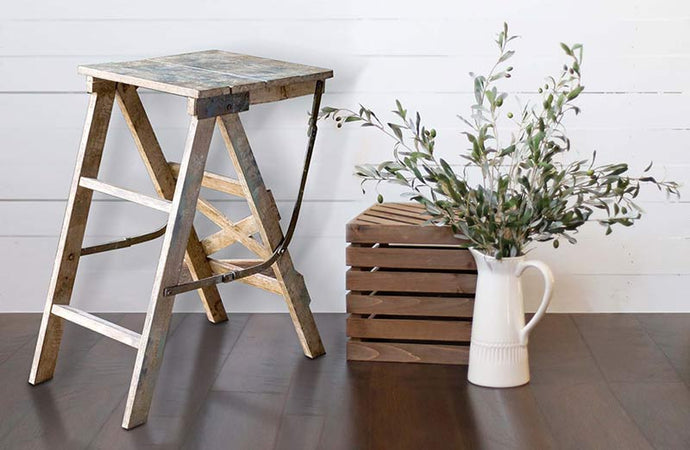 Wallpaper Hanger Wood End Table General PHC