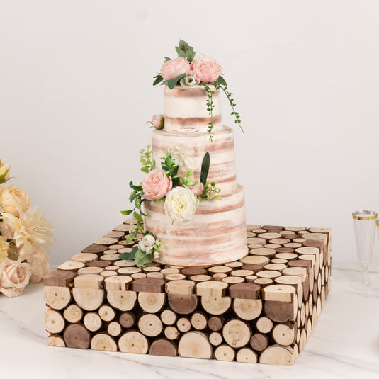 Wooden Cake Stand 18