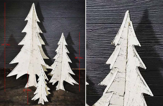 Wooden Christmas Tree Tabletop Cutout General MEL