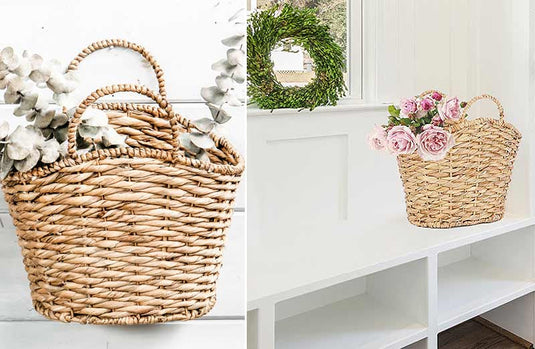 Woven Hyacinth Storage Basket General WG