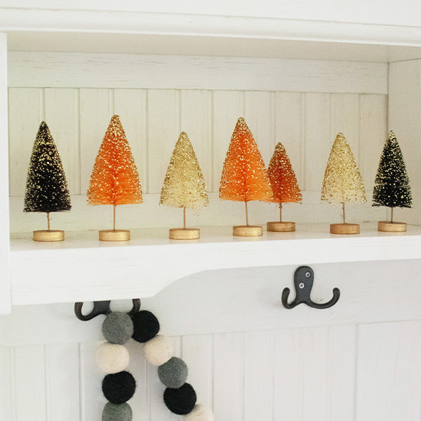 Load image into Gallery viewer, Festive Halloween Bottle Brush Tree Set, Pick Your Style General ABH
