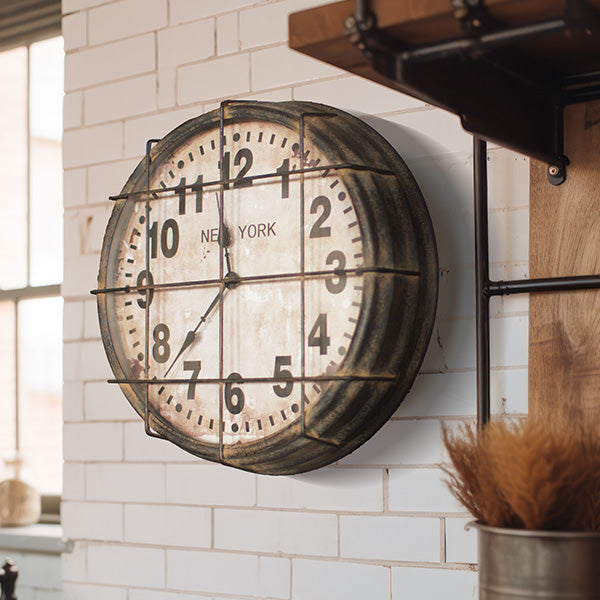 Vintage Inspired Subway Clock General KAL