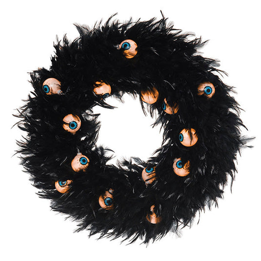 Frightful Fun Halloween Wreath, Pick Your Style General TP