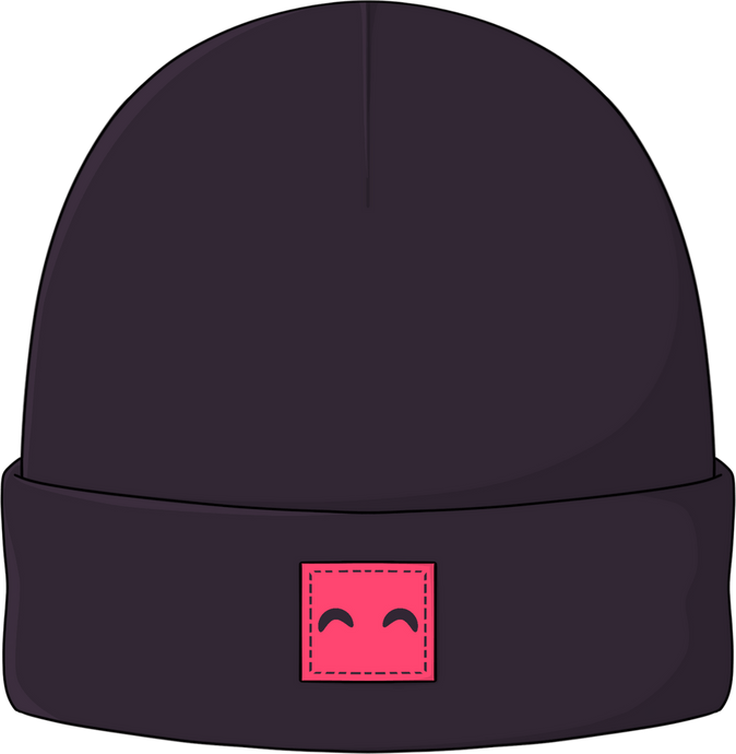 Youtooz Beanie (Black) Original Youtooz Collectibles