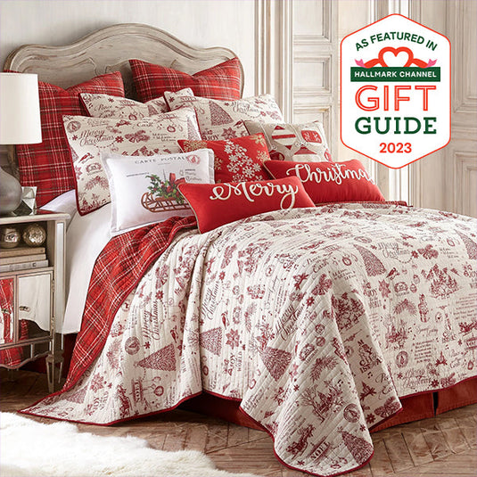 Christmas Reversible Cotton Quilt Set, Choose Your Style General LEV